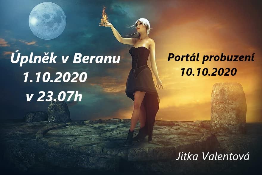Jitka Valentová: Úplněk ve znamení Berana 1.10.2020